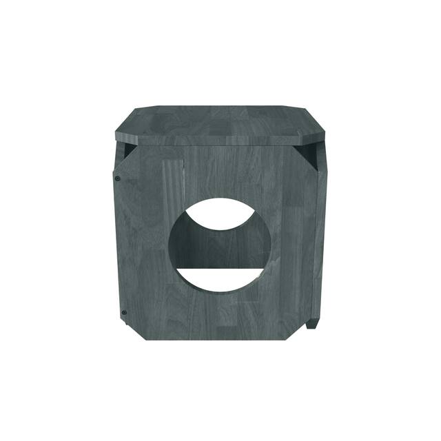 Carson Carrington Shorewood Cat Hut Cube/Stool