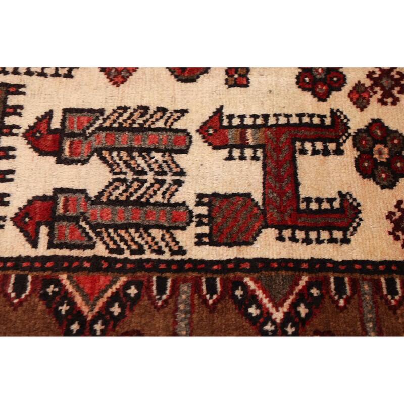 ECARPETGALLERY Hand-knotted Anadol Cream Wool Rug - 4'4 x 6'10