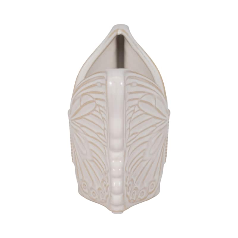 Butterfly Ceramic Planter for Indoor or Outdoor Decor
