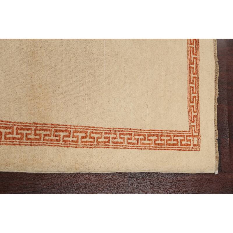 Geometric Contemporary Gabbeh Kashkoli Oriental Area Rug Wool Handmade - 3'2" x 5'1"