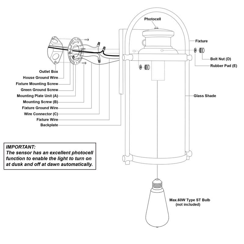 Bellevue VXWS83414 Elric 15" Tall Wall Sconce