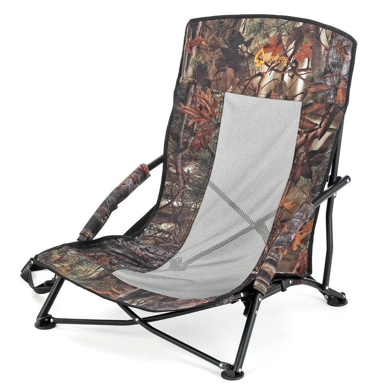 KKS0348U Camouflage Portable Folding Hunting Chair - CAMOUFLAGE
