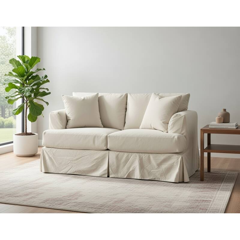 Zack Slipcover Loveseat