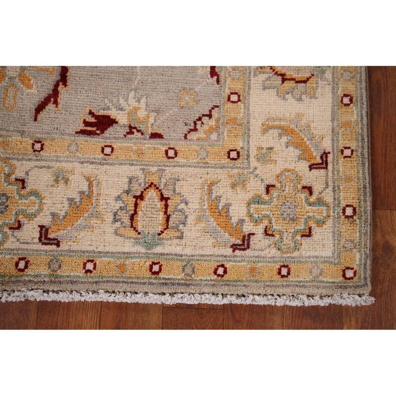 Oushak Oriental Accent Rug Handmade Wool Carpet - 3'4" x 5'1"