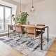 preview thumbnail 200 of 204, Gertmenian Crystal Print Washable Digital Printed Flat Pile Polyester Slip Resistant Area Rug Collection