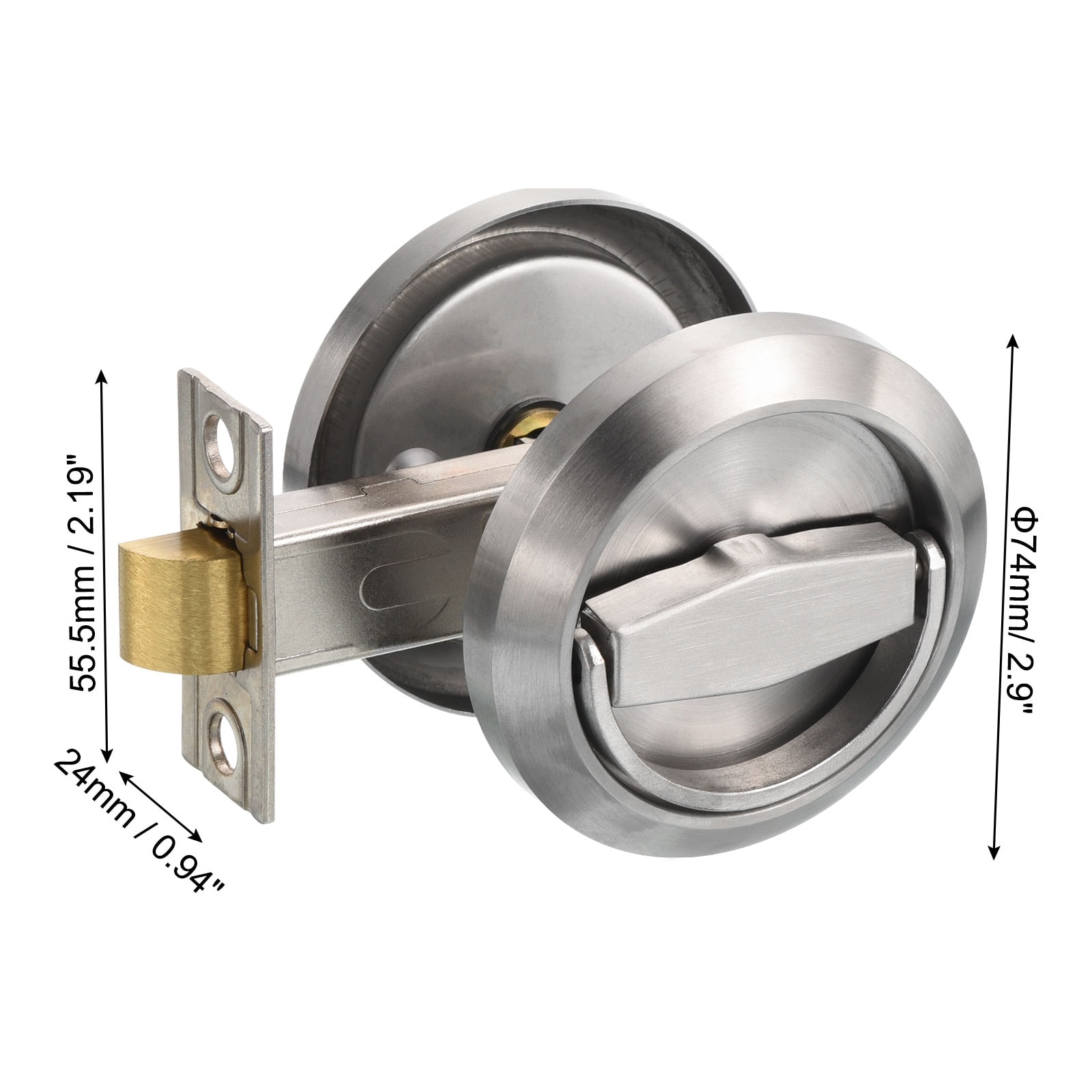 1, 25mm Popular Size Easy Open Metal Steel Key Rings 