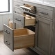 preview thumbnail 83 of 99, Sudio Design Bathroom Vanity Jasper Textured Collection