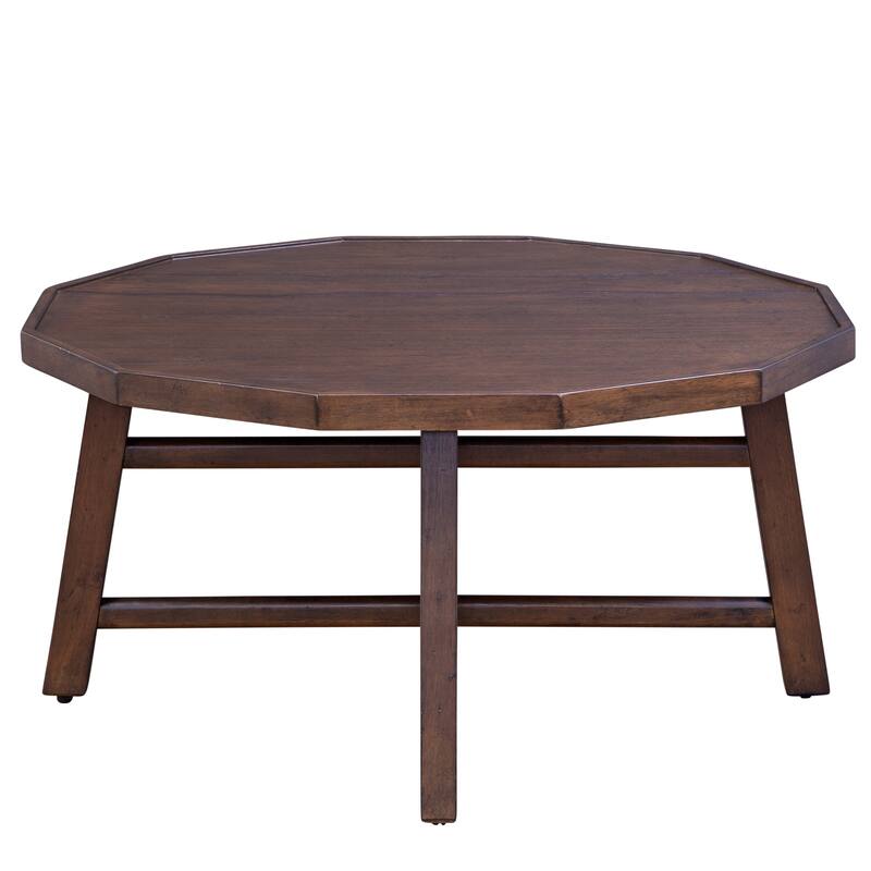 Steve Silver Pembroke Farmhouse Coffee Table - Burnt Caramel
