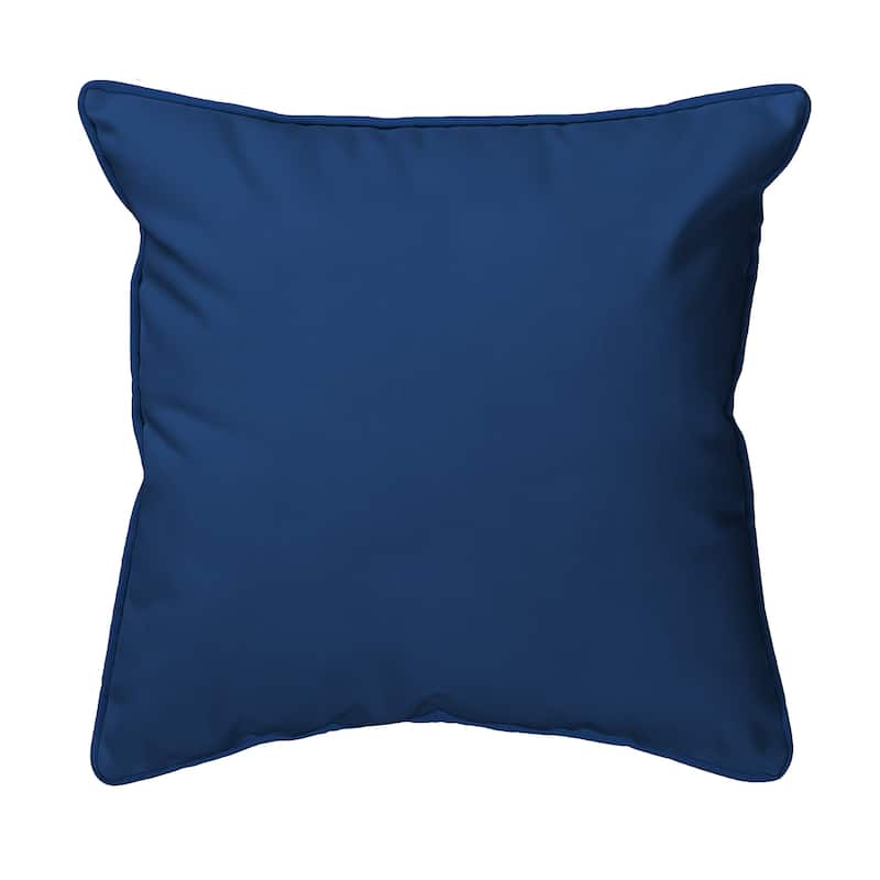 Betsy Drake Nellie Horse Multicolor Polyester 16-inch x 20-inch Indoor/Outdoor Throw Pillow