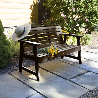 HIGHWOOD Weatherly Eco-Friendly 4-foot Garden Bench - N/A