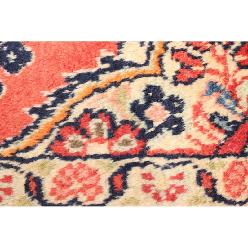 ECARPETGALLERY Hand-knotted Anadol Red Wool Rug - 4'3 x 6'11
