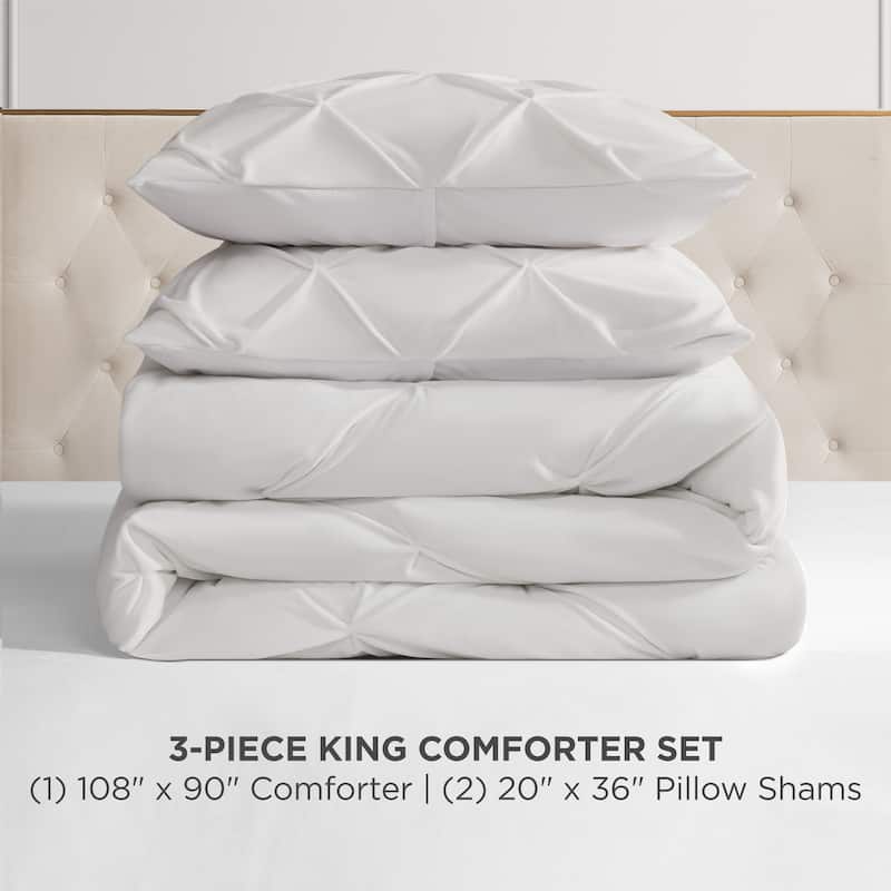 Juicy Couture Kiss Pleat Plush Comforter Sets