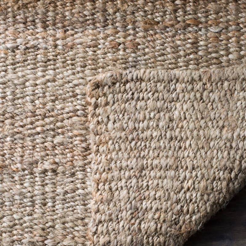 SAFAVIEH, Handmade Natural Fiber Valery Casual Solid Jute Rug