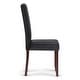 preview thumbnail 44 of 111, WYNDENHALL Normandy Transitional Parson Dining Chair (Set of 2) - 18.1"w x 18.5" d x 39.4" h