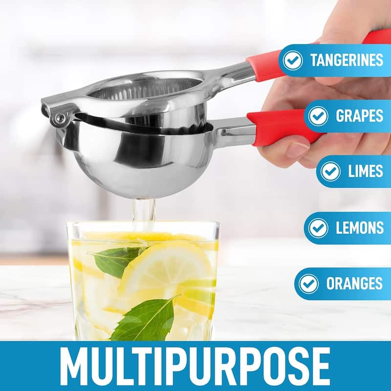 Zulay Kitchen Large Manual Citrus Press Juicer