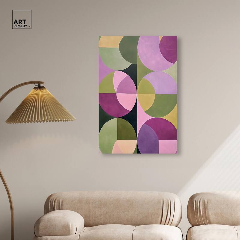 Purpurea II Canvas by Art Remedy, Gallery Wrapped
