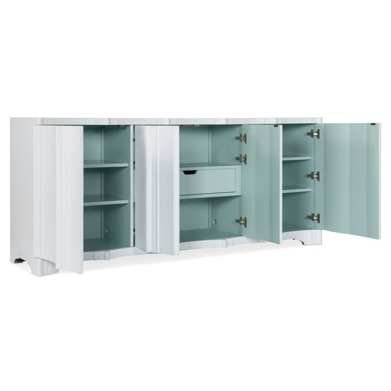 Hooker Furniture 628-55015 Melange 80" Wide 4 Door 1 Drawer Media