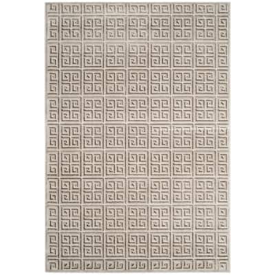 SAFAVIEH Paradise Francisca Geometric Silver Viscose Rug