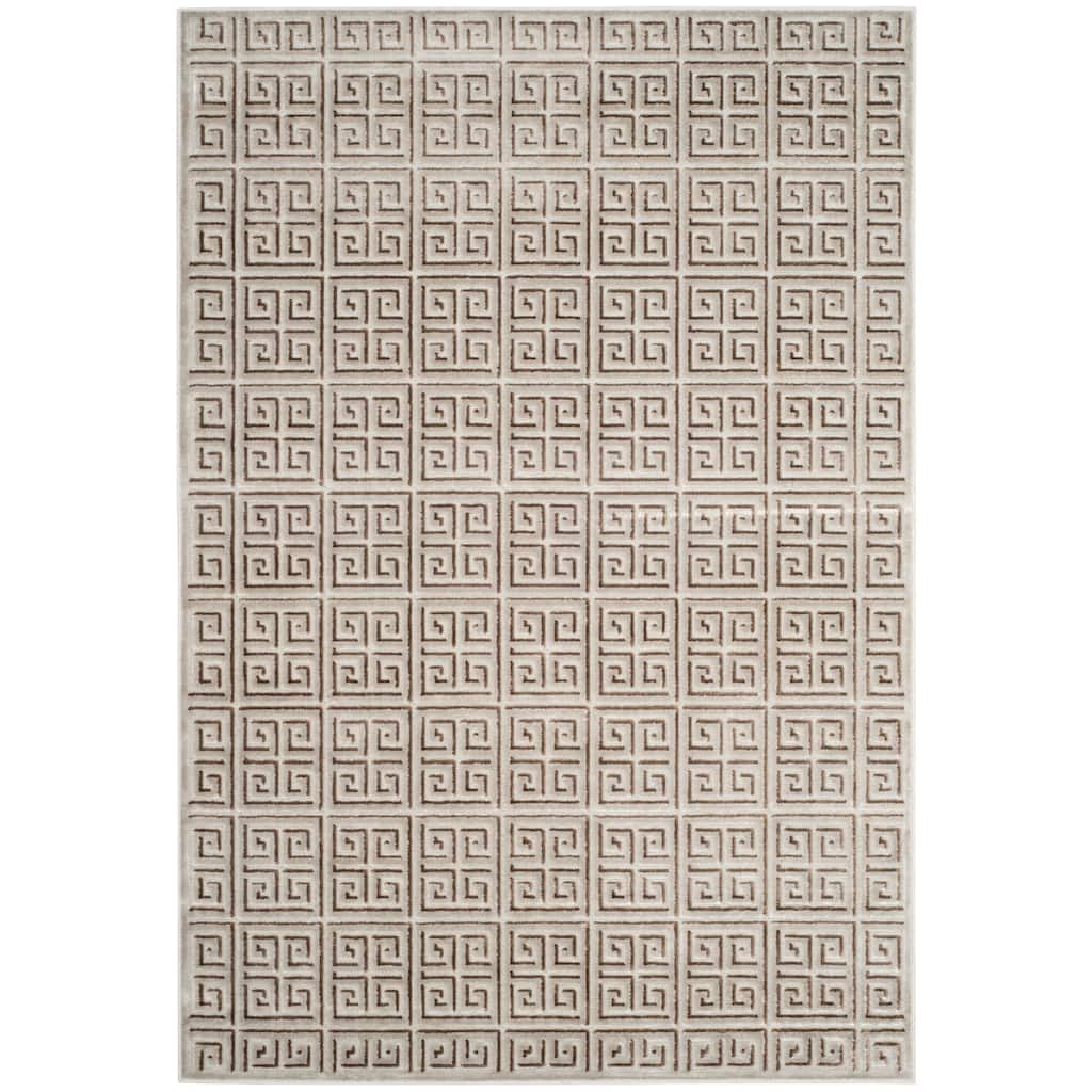 SAFAVIEH Paradise Francisca Geometric Silver Viscose Rug