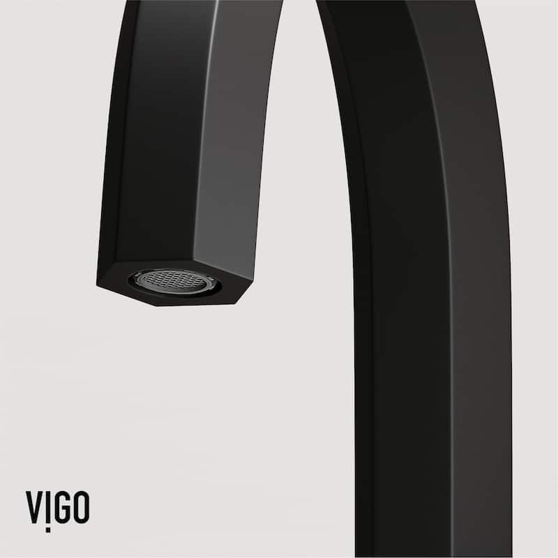 VIGO Hart 9" H 2-Handle Widespread Bathroom Faucet