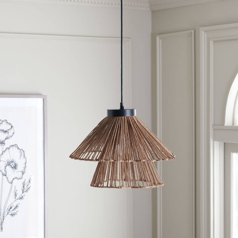 SAFAVIEH Lighting Kaia 16-inch Pendant - 16"W x 16"D x 12"H