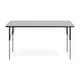 preview thumbnail 58 of 58, Commercial Adjustable Height Rectangular Activity Table-Standard Legs