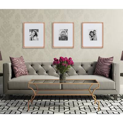 Kate and Laurel Calter 3-Piece Matted Wall Picture Frame Set