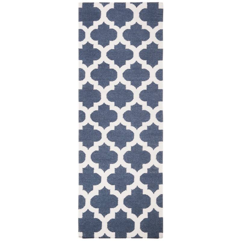 SAFAVIEH Handmade Flatweave Dhurries Bethan Modern Moroccan Wool Rug