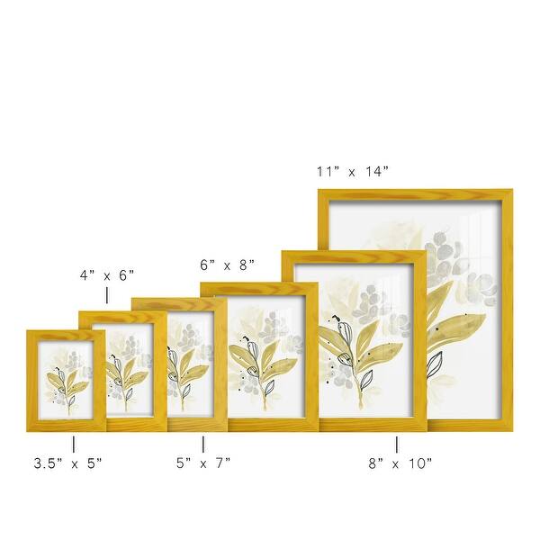 dimension image slide 10 of 11, The Minimalist Garden II -Framed Print w/glass-Cherry Red