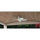 preview thumbnail 1 of 8, Hunter 54" Bayview Outdoor Ceiling Fan with Pull Chain - Tropical - DAMP RATED! White