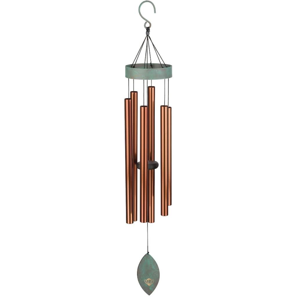 Patina Breeze Chime 40 - Bronze - 6.25"x6.25"x40"