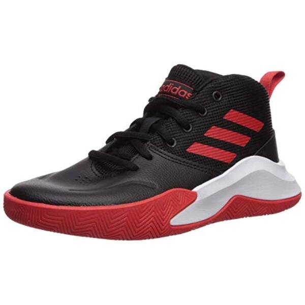 Shop Adidas Unisex Ownthegame Wide Basketball Shoe Black Active