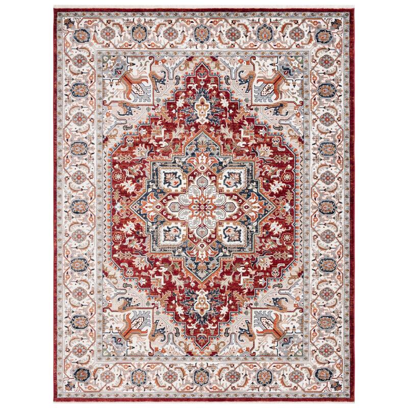 Lauren Ralph Lauren Asumi Transitional Rug - 9' x 13' - Red/Grey Black