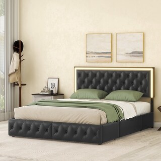 WW Queen Upholstered Bed - Bed Bath & Beyond - 40386405