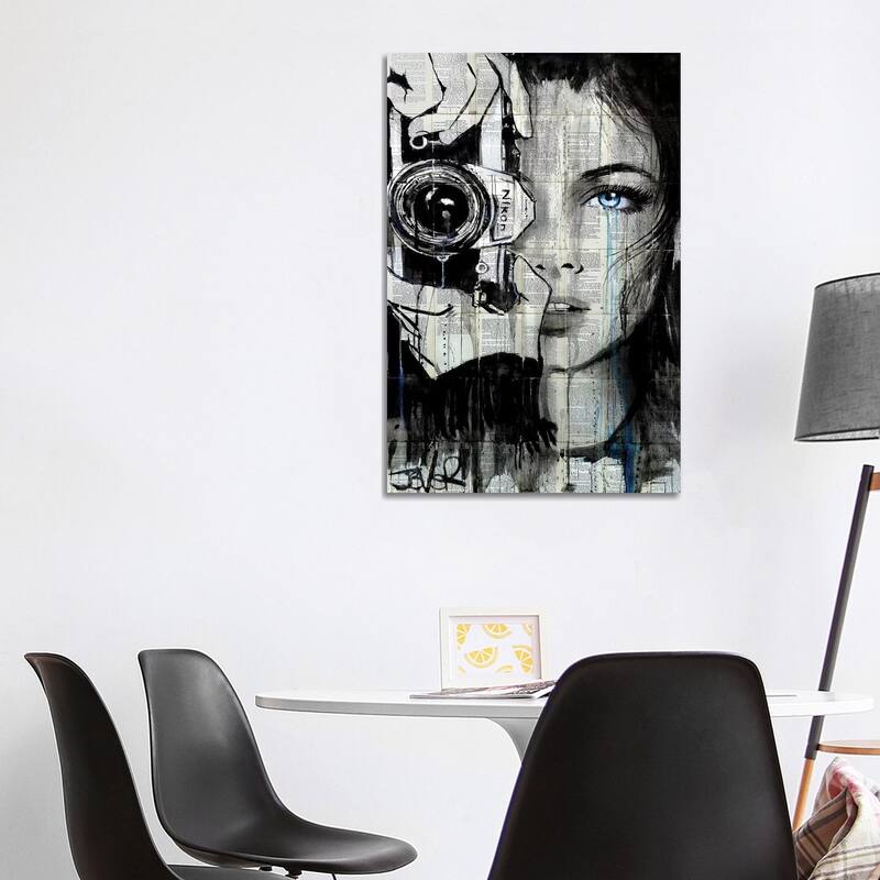 iCanvas "Shootin" by Loui Jover Canvas Print - 40x26x1.5