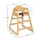 preview thumbnail 20 of 23, Wooden Double Solid Wood Feeding,Portable High,Baby Booster Chair Natural