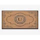 Option monogrammed u