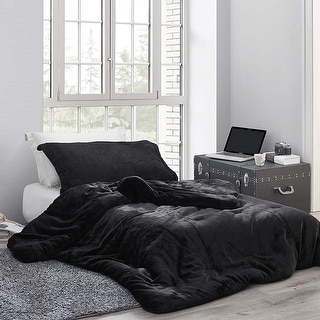 Coma Inducer Oversized Black Comforter Set