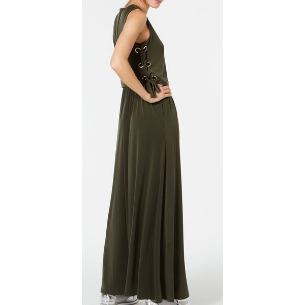 Michael kors gowns olive clearance