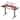 40" Manual Height Adjustable Standing Desk with Crank Handle, Sit-Stand Home Office Writing Table
