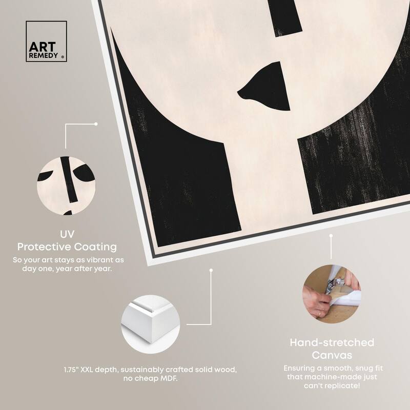 The Mask I Canvas by Art Remedy