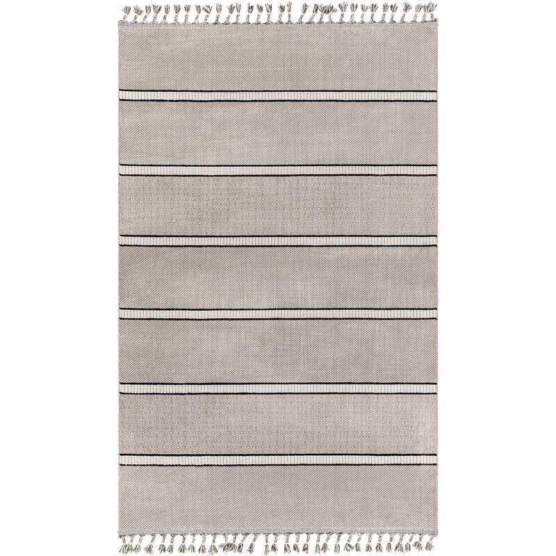 Livabliss Palermo Casual Striped Area Rug