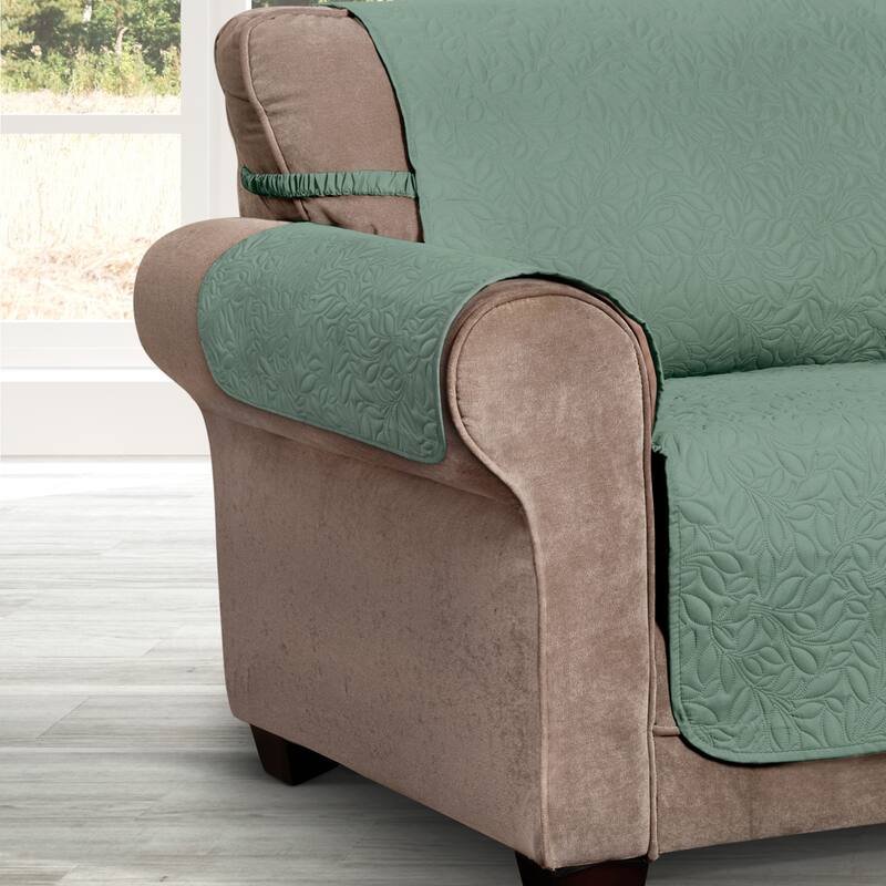 Belmont Leaf Secure Fit Sofa Furniture Cover Slipcover