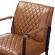 preview thumbnail 14 of 31, Lagash Lesuire PU Chair with Tufted Back