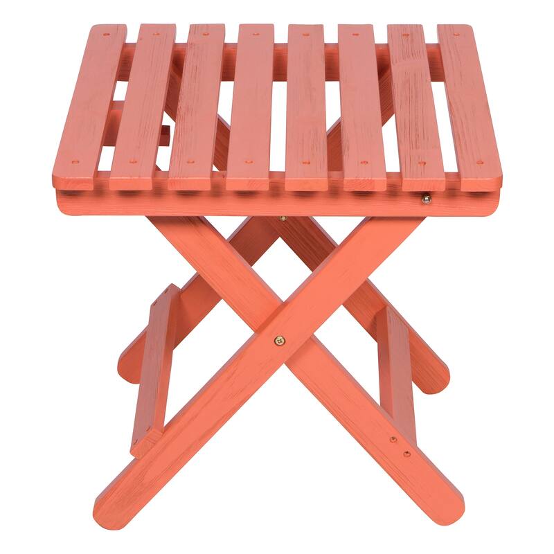 Laguna Assembled Square Folding Table - 19 W x 19 L x 19 H