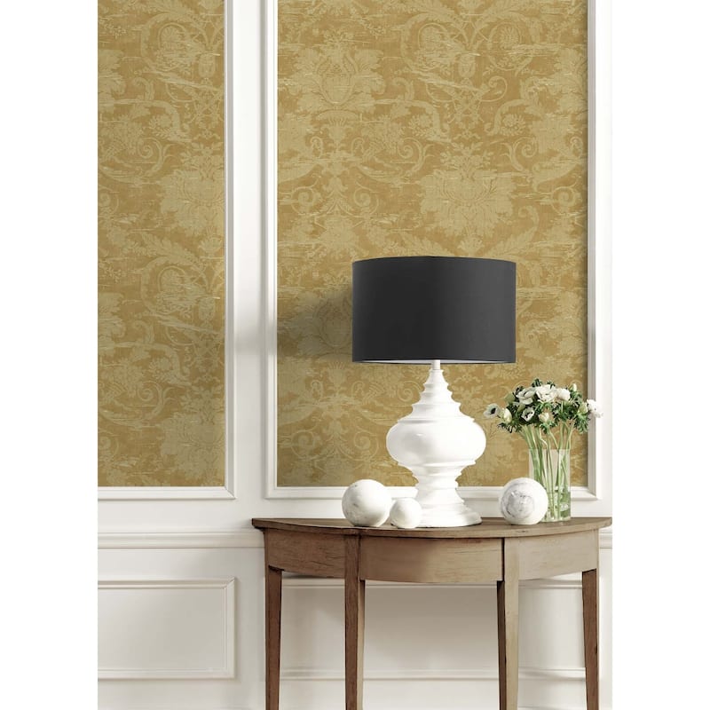 Seabrook Designs Joannie Victorian Unpasted Wallpaper