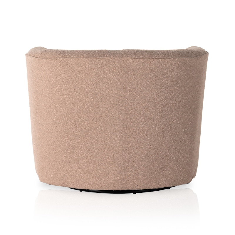 Vivian Swivel Chair-Barlow Blush