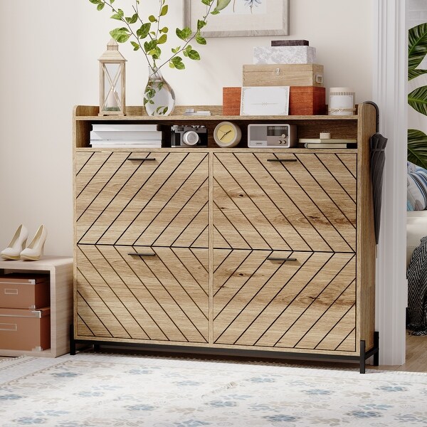 Shoe Cabinet Shoe Rack Cabinet - Bed Bath & Beyond - 41888756
