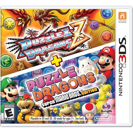 Puzzle Dragons Z Puzzle Dragons Super Mario Bros Nintendo 3ds