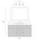 preview thumbnail 10 of 51, Modern 3-Light Bathroom Vanity Light Minimal Globe Glass Wall Sconce